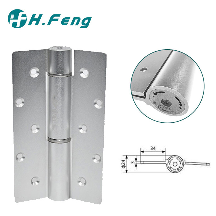 Self Closing Aluminum Hinge Door Automatic Door Closer Hinges Hydraulic Hinge For Wood Door