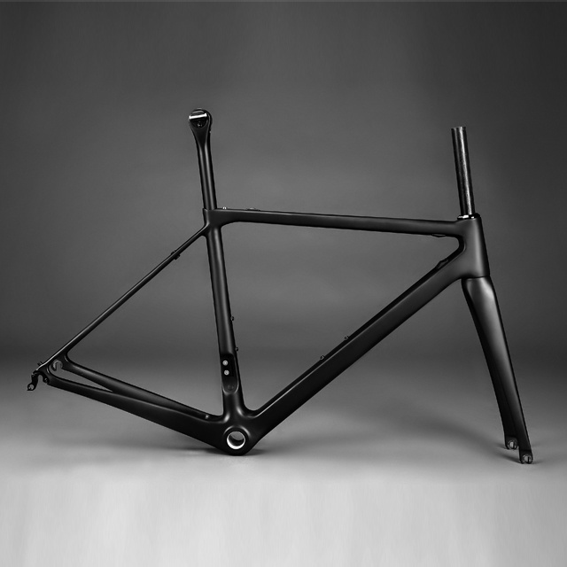 Full Internal Cable Routing Di2 Carbon road Frame 700C Road Racing Bike Carbon Frame  fm008