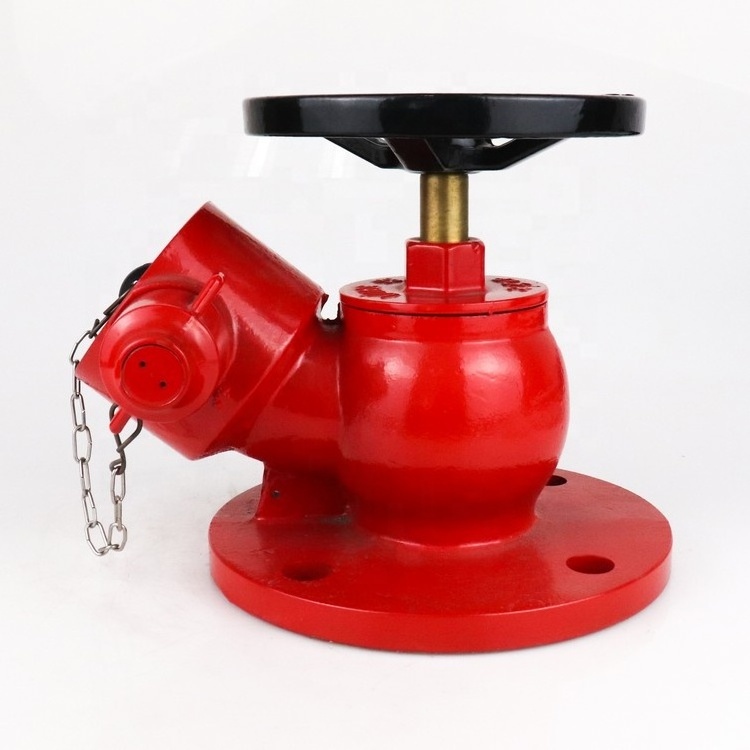 High Quality Factory Supply 2 1/2'' Flange Fire Hydrant Valve Fire Landing Valve BS336 Flange Hydrant Valve