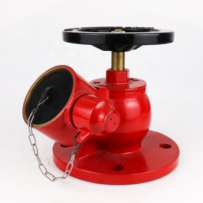 High Quality Factory Supply 2 1/2'' Flange Fire Hydrant Valve Fire Landing Valve BS336 Flange Hydrant Valve