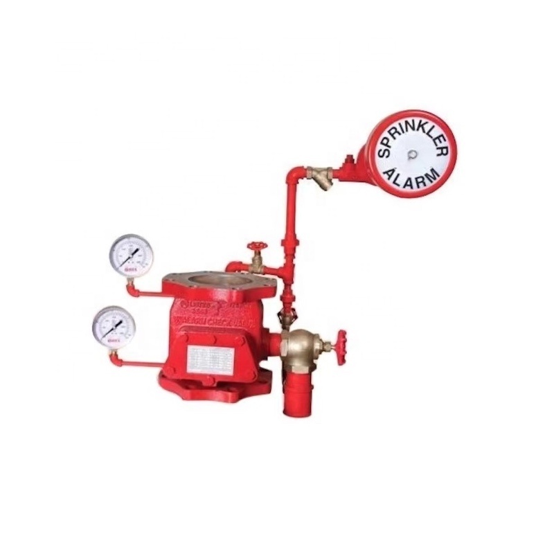 DN100 Wet Alarm Check Valve for Fire Fighting Sprinkler System