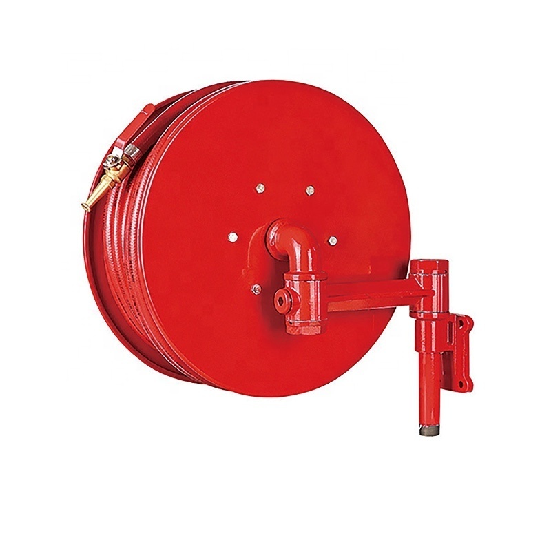 Swing Arm Fire Hose Reel with 550mm Drum 30M Fire Hose Reel Pipe