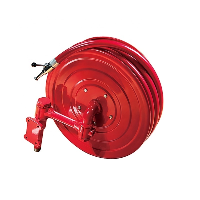 Swing Arm Fire Hose Reel with 550mm Drum 30M Fire Hose Reel Pipe