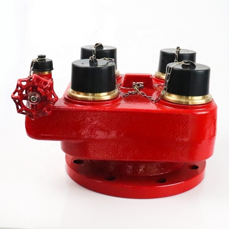 Breeching Inlet Fire Hydrant Valve with 6 Inch Flange for Fire Pump Use Fire Breeching Inlet Cabinet