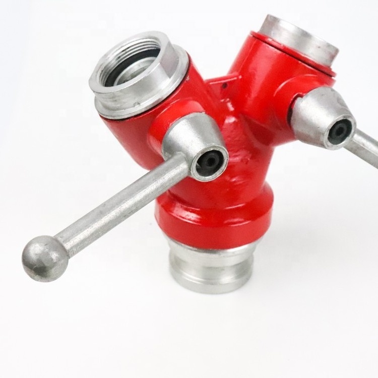 Wholesale Dry Riser in Fire Fighting Equipment 2 Way Fire Hydrant Breeching Inlet