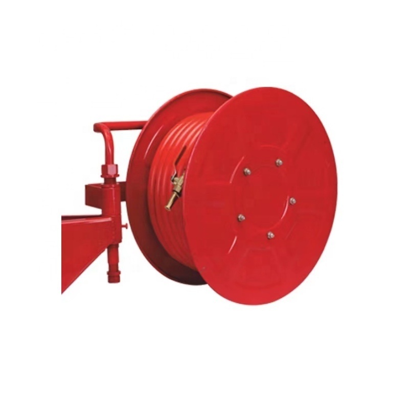 Swing Arm Fire Hose Reel with 550mm Drum 30M Fire Hose Reel Pipe