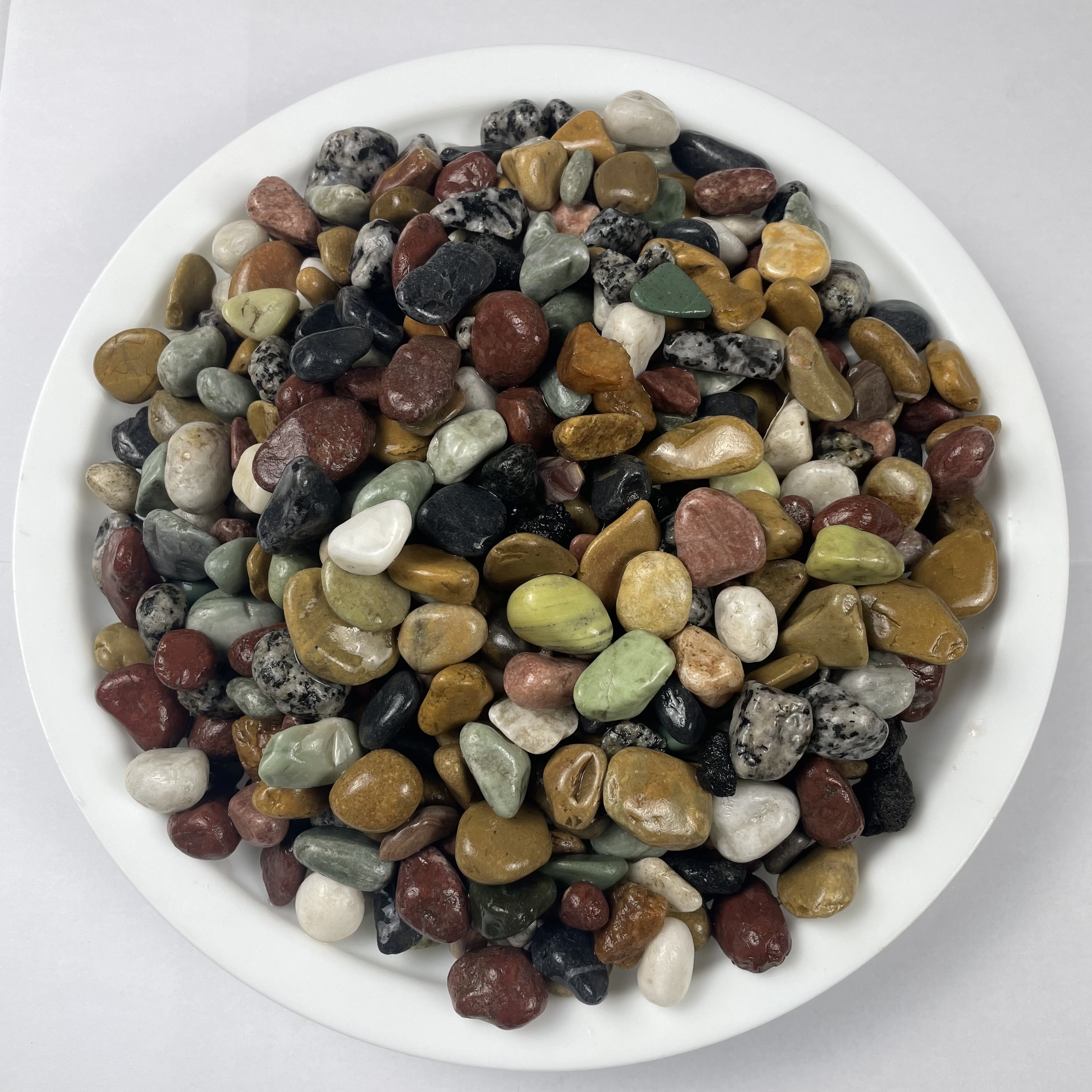 cheap natural cobblestone paver mats mixed tumbled pebbles cobblestones paving stone for sale