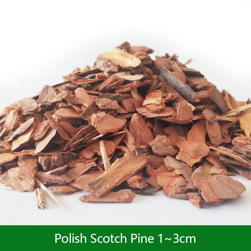 Organic natural wooden bark mulch retain moisture mulch pine bark