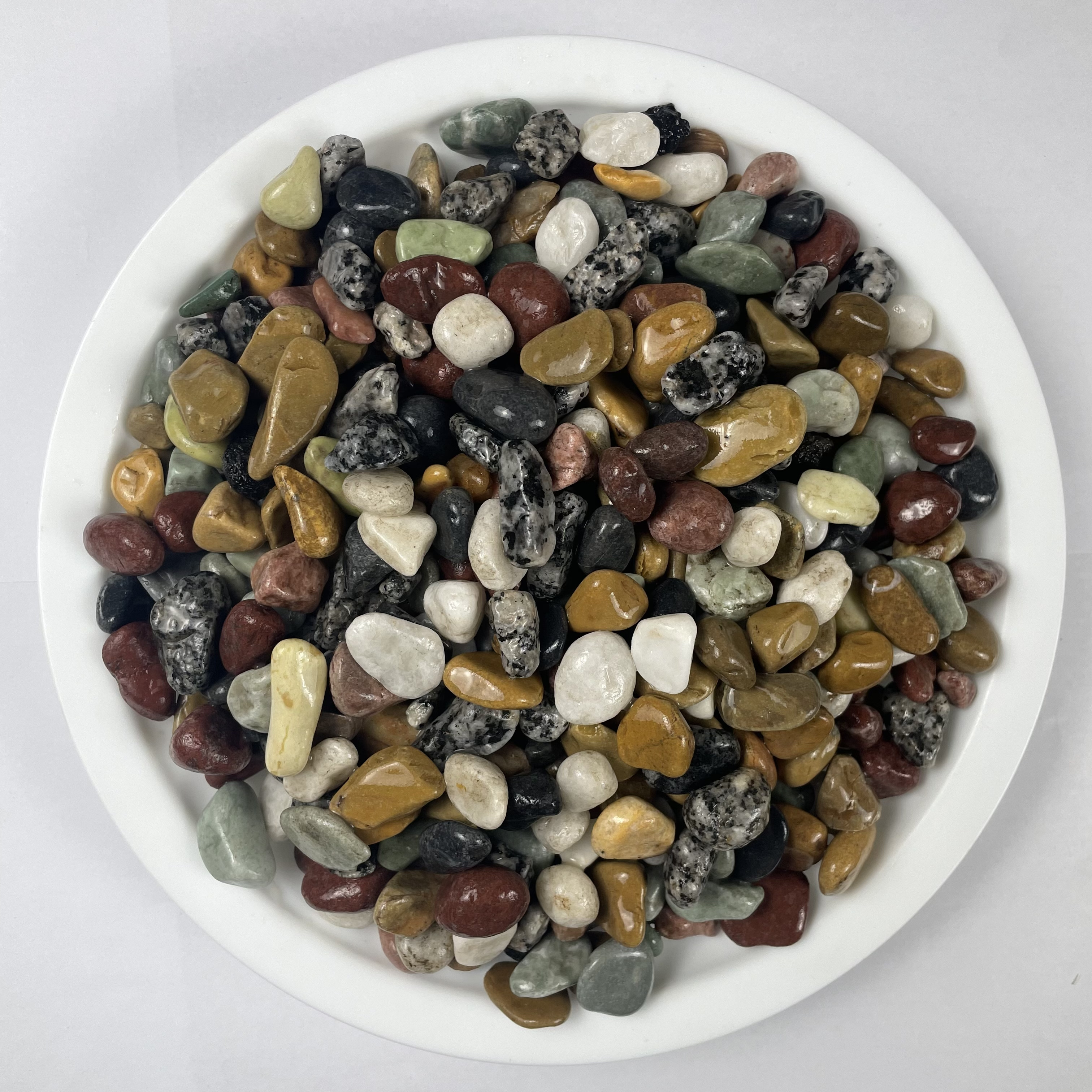 cheap natural cobblestone paver mats mixed tumbled pebbles cobblestones paving stone for sale