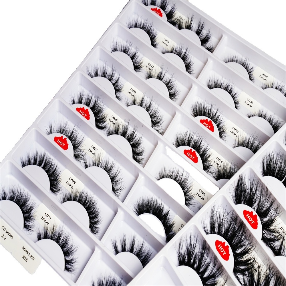 supper fluffy mink lashes false eyelash sets private label eyelashes cluster eyelashes lashes wholesale vendor mini suitcases