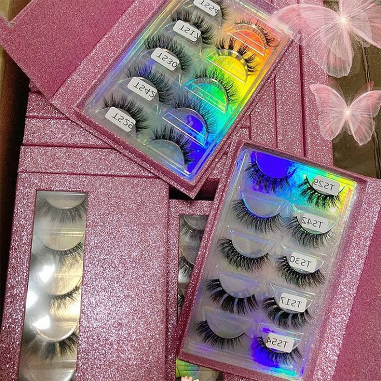 supper fluffy mink lashes false eyelash sets private label eyelashes cluster eyelashes lashes wholesale vendor mini suitcases