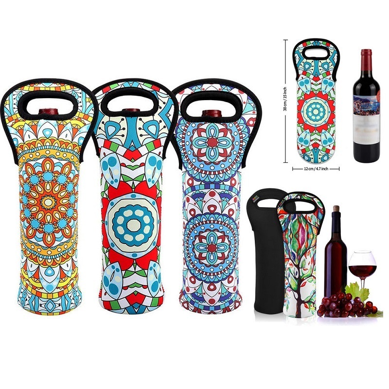 Wholesale 12Oz Sublimation Printing Can Sleeve Custom Logo Wine Bottle Stubby Holder Neoprene Beer Cooler