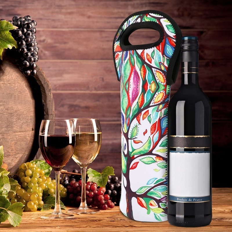 Wholesale 12Oz Sublimation Printing Can Sleeve Custom Logo Wine Bottle Stubby Holder Neoprene Beer Cooler