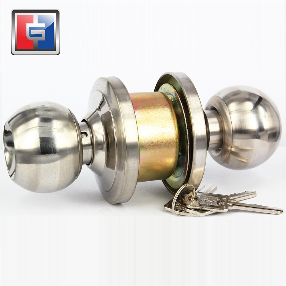 High security indoor household knob locks cylindricial interior home bedroom toilet door security lock