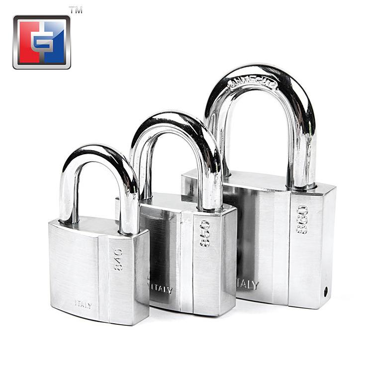 Corrosion dust rust water proof long shank out door safety padlock anti cut acid hammer low carbon steel lock