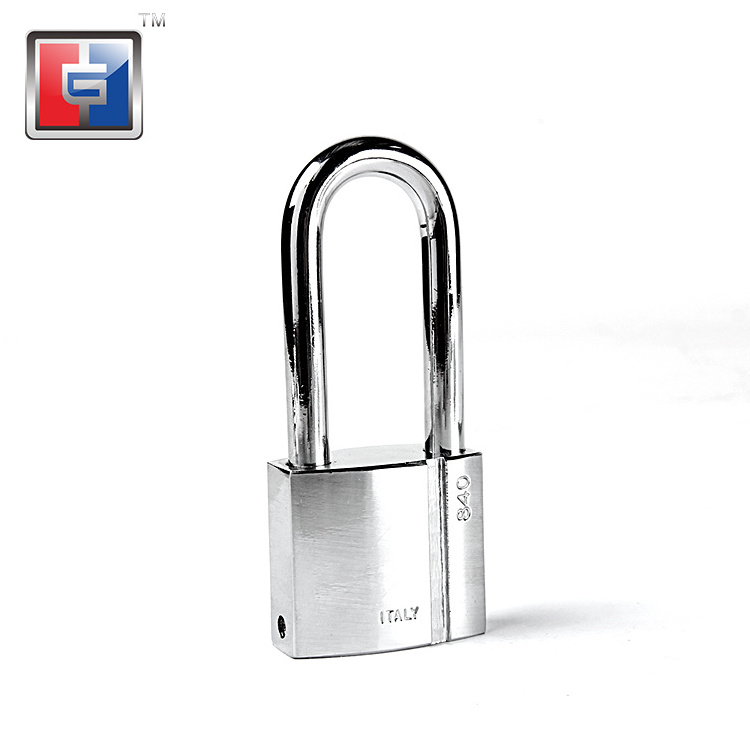 Corrosion dust rust water proof long shank out door safety padlock anti cut acid hammer low carbon steel lock