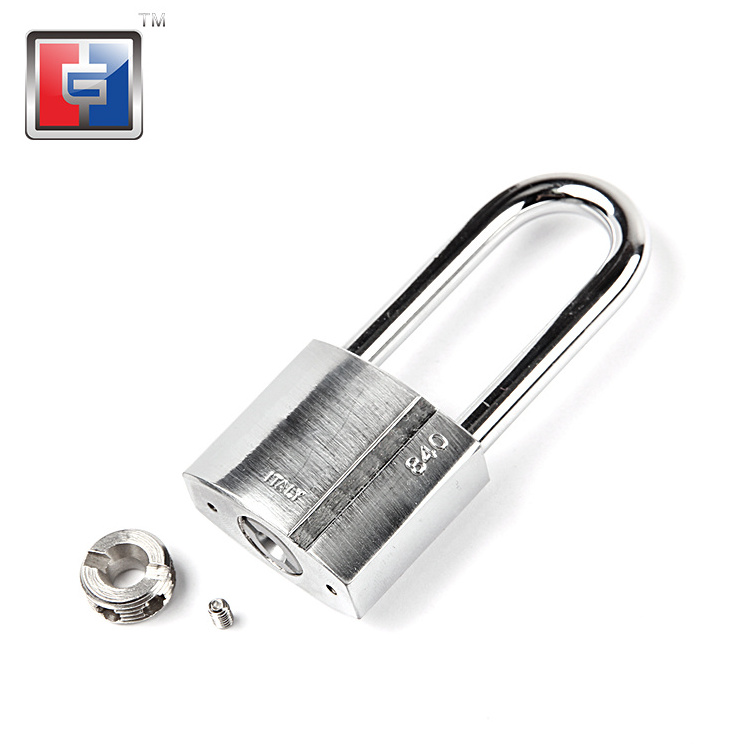 Corrosion dust rust water proof long shank out door safety padlock anti cut acid hammer low carbon steel lock