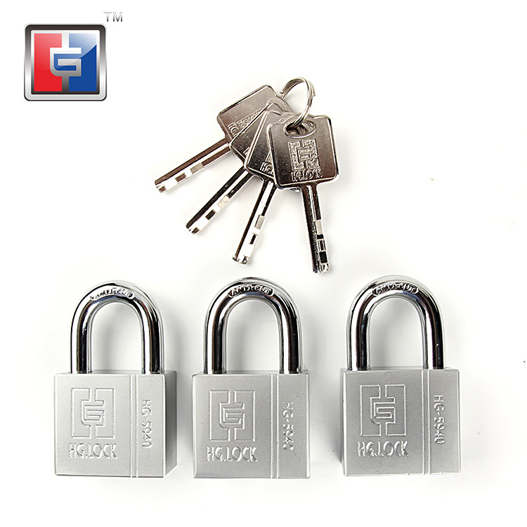 Safety lock exterior rust proof anti cut long neck shaft padlocks u-type metal solid low carbon steel padlock