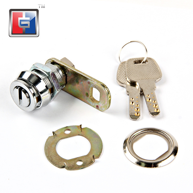 Best safe uncuttable small locker locks zinc alloy clamp knob safe cam lock for cabinet with 2 keys