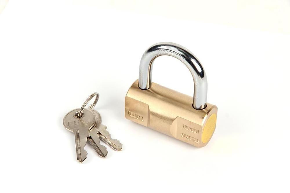 Best heavy duty high security anti cut shackle hammer shaped padlock gym locker hammer padlock with 3 keys