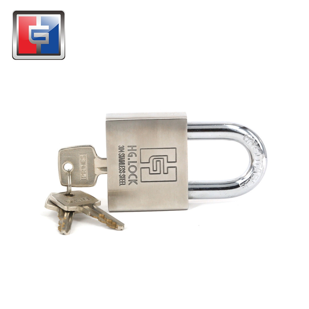 High quality and top security different size stainless steel best padlock with keys