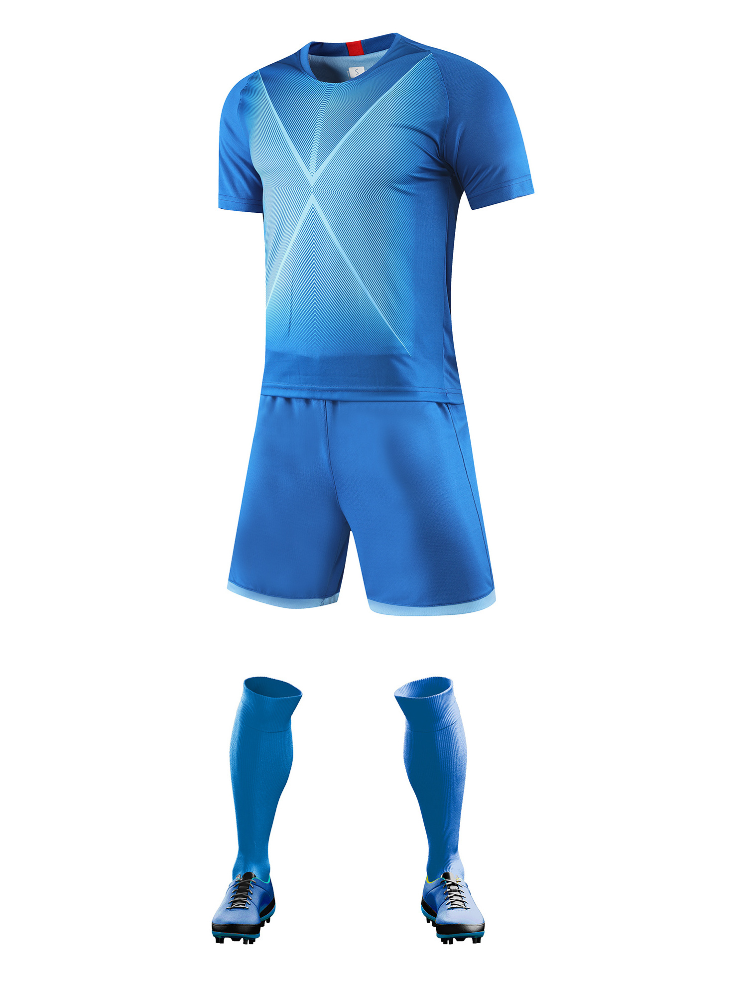 Custom logo dye sublimation printing soccer wears uniforms sportswear set Team Training Football Wear Soccer Jerseys