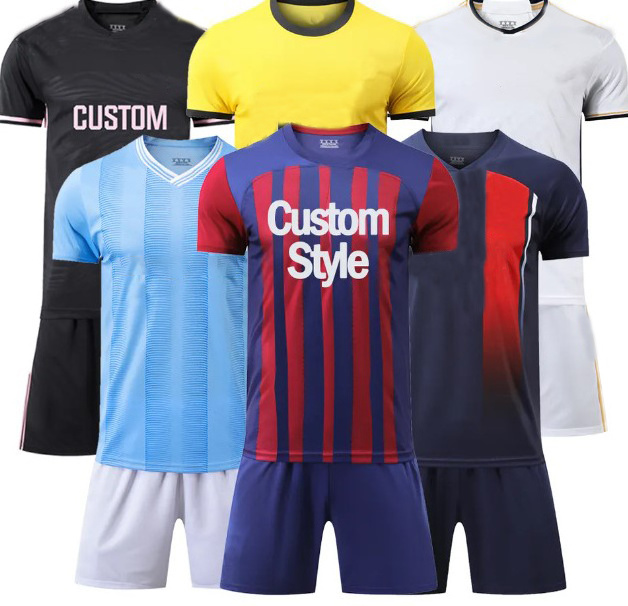 Football Jersey New Model Designs For Men Quick Dry High Quality Custom Soccer Jersey Player and Fan