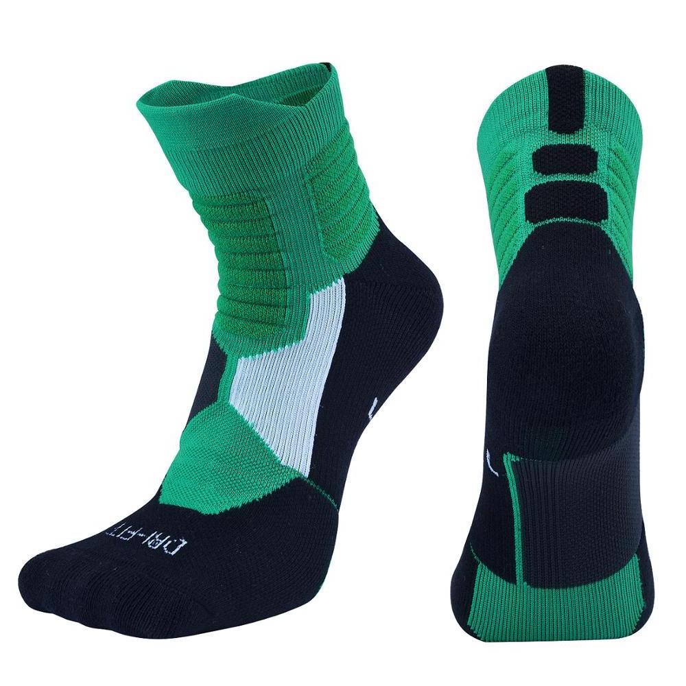 Custom Made Bottom Compression socks Athletic Anti-slip Grip Football Socks short sports soccer socks