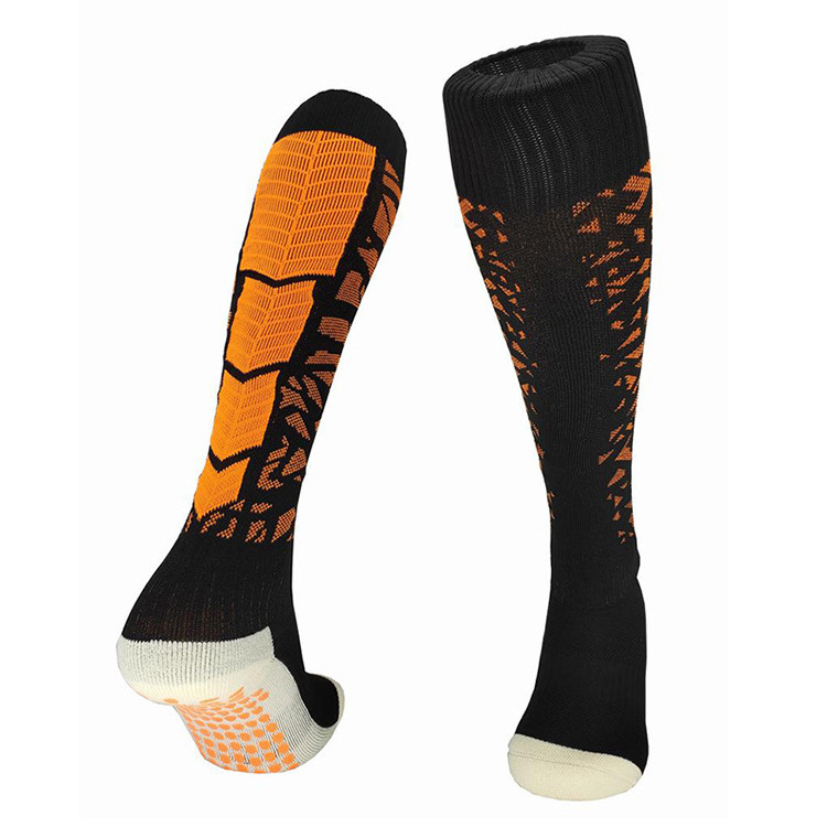 Custom Made Bottom Compression socks Athletic Anti-slip Grip Football Socks short sports soccer socks