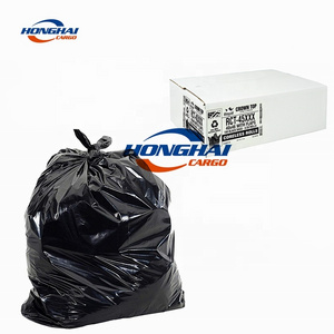 Manufacturer Customized LDPE/HDPE Plastic Disposable Flat Urban Garbage Bags For Bin Dustbin