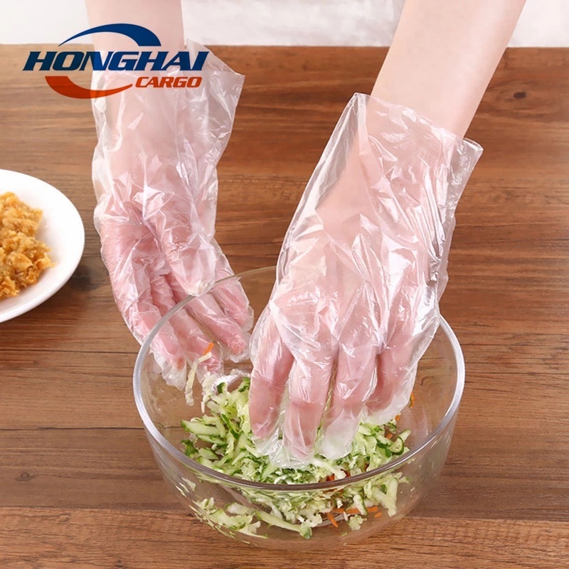 Household Disposable TPE Gloves Elbow Length Poly Gloves