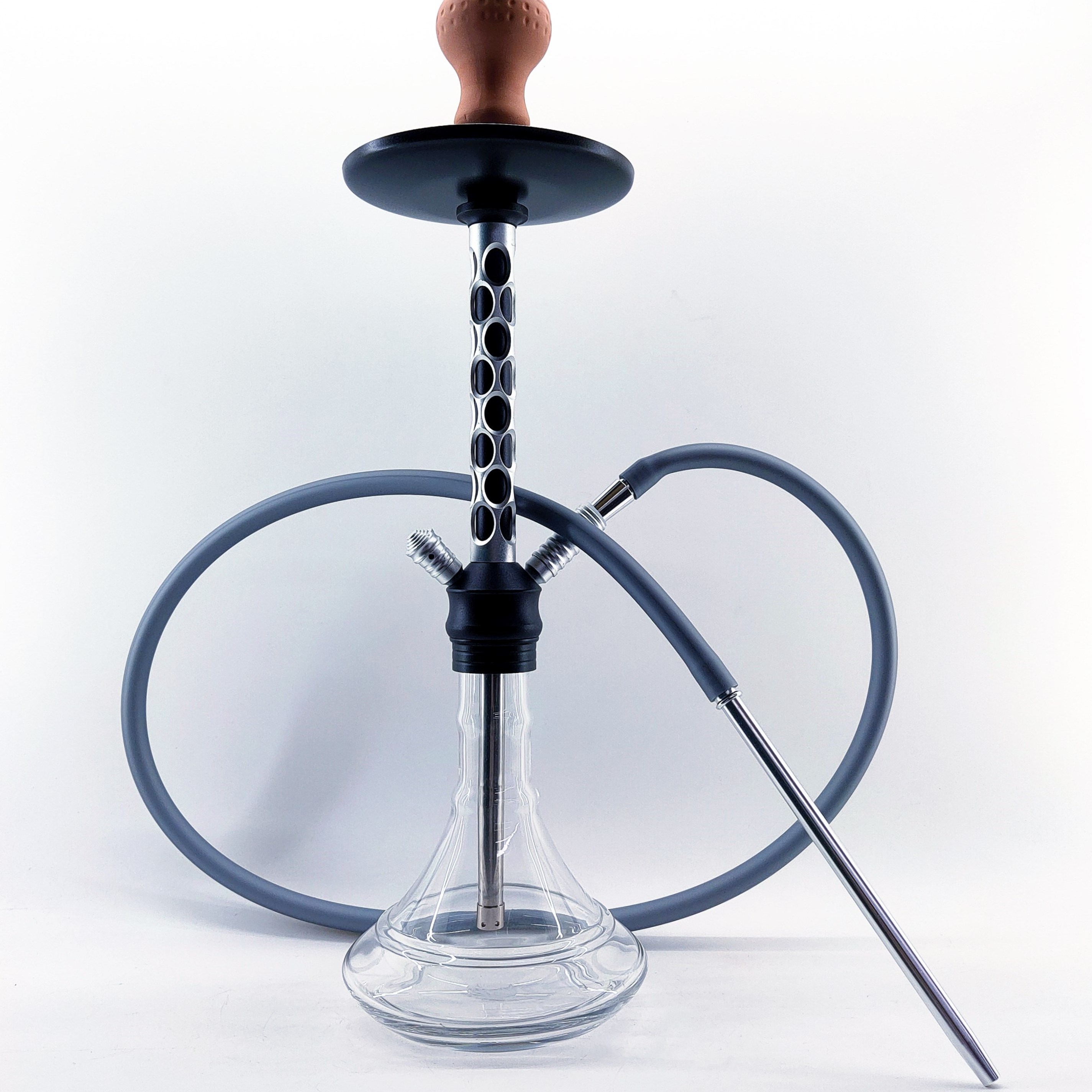 600MM Height Medium Size Hookah Burner  Eco-friendly Crystal Glass Shisha Hookah Bottles for Sale