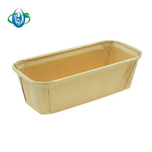 Disposable Baking Paper Tray Food grade Cake Box for Bakery shop bread cookies