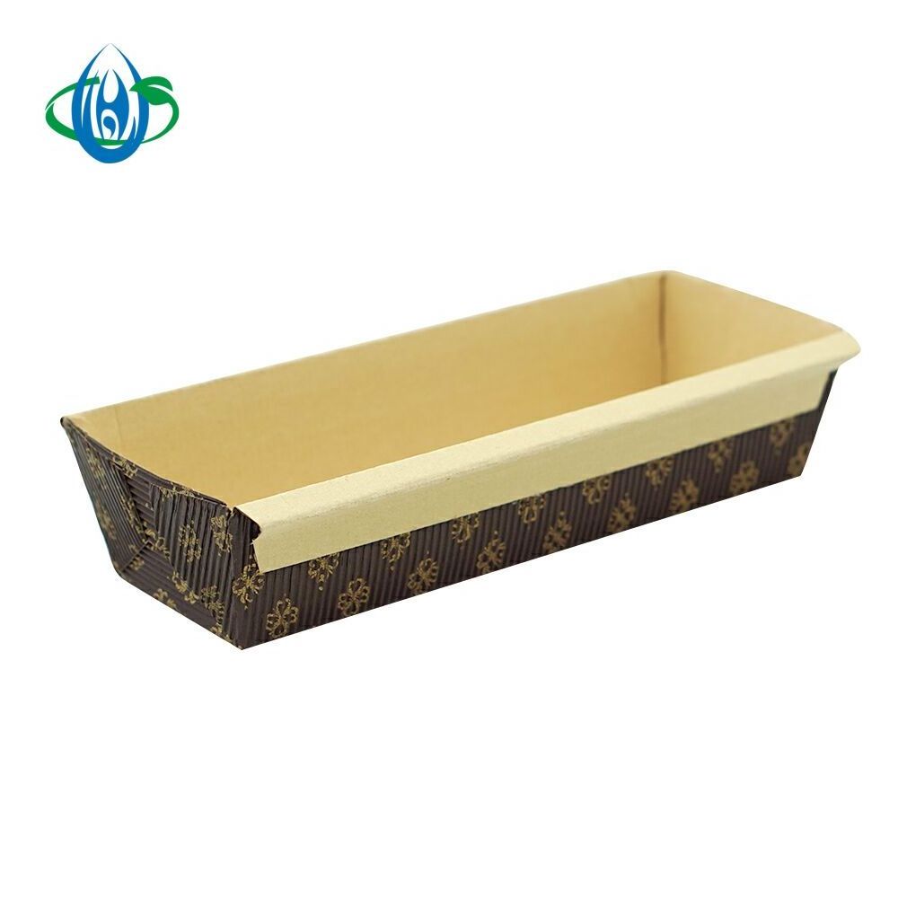 Disposable Baking Paper Tray Food grade Cake Box for Bakery shop bread cookies