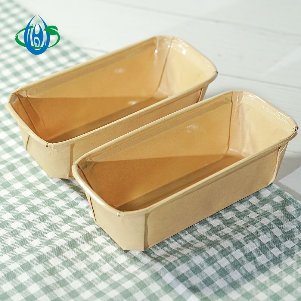 Disposable Baking Paper Tray Food grade Cake Box for Bakery shop bread cookies