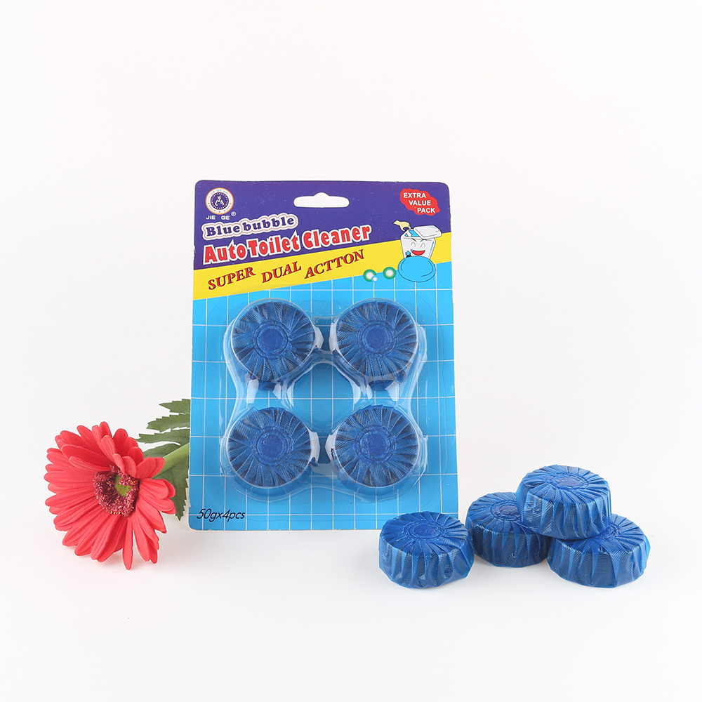 Professional non toxic deep clean blue round urinal deodorizer solid toilet bowl cleaner blocks