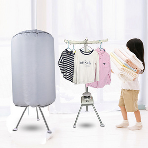 Hot sale home appliance electric airer portable clothes dryer umbrella type big capacity folding hot air clothes dryer