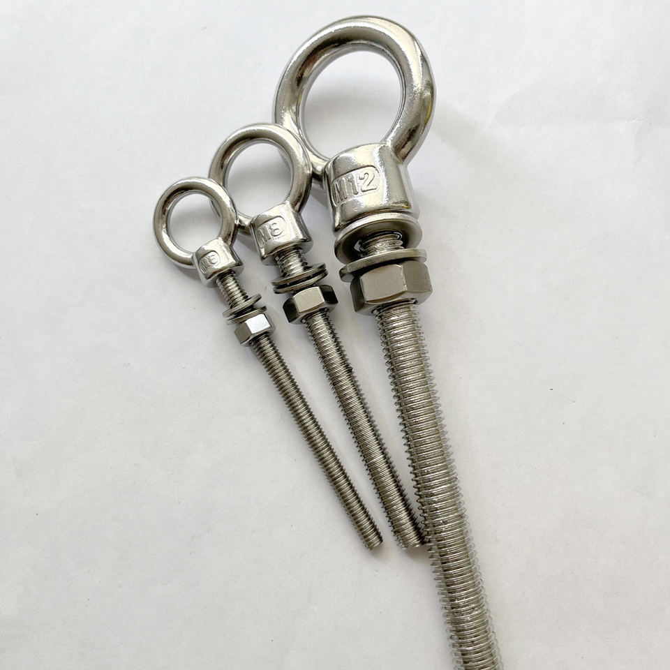 High Quality Stainless Steel Hardware JIS1168 Eye Bolt