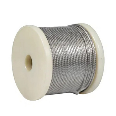 1/16'' 3/32'' 1/8'' 5/32'' 3/16'' 1/4'' 5/16'' Galvanized 8X7+FC 8X7+1X19 Stainless Steel Wire Rope for Construction