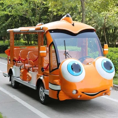 14 Seats Classic Cart Travel Resort Tourist Shuttle Car Electric Mini Sightseeing Bus