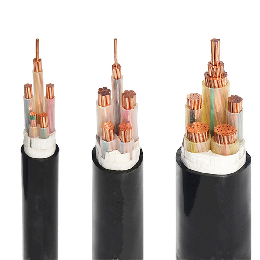 Electricity Cables 6 7 8 Core Copper Conductor XLPE Insulated Wire Cable For Construction Project Power Transmission