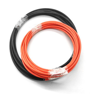 Customized XLPE insulation PV 1500v 4mm 6mm Dc single core Solar Power Cable Wire Solar Wire For Solar Panel