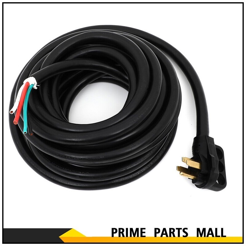 OEM UL NEMA 14-50P USA Plug 6Awg 8Awg Amp Rv Power Cord  3Prong electric Power Cable For Outdoor Charging