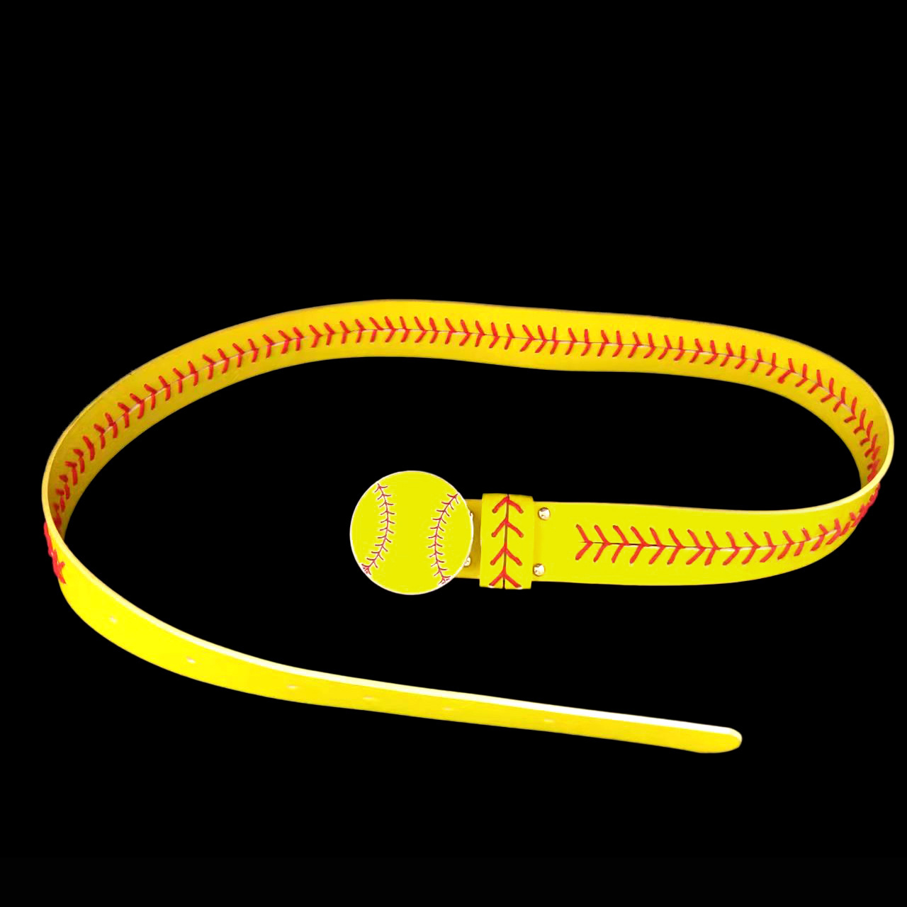 2022 Softball Baseball Sports Belt Handmade Men Women Leather Belt