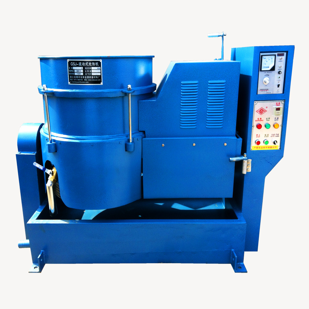 120L large capacity centrifugal disc polishing machine / finishing machine high speed eddy current finishing machine