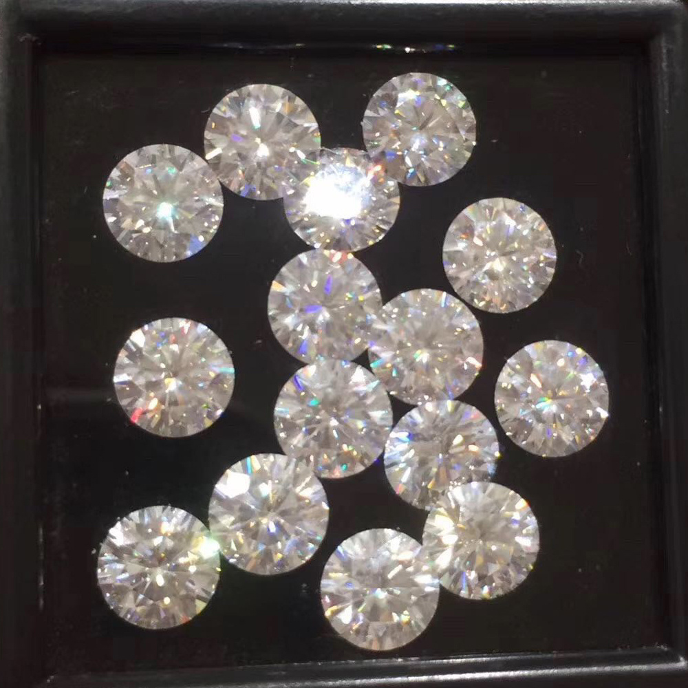 Loose moissanite wholesale various shapes of artificial moissanite, the closest to the diamond gem