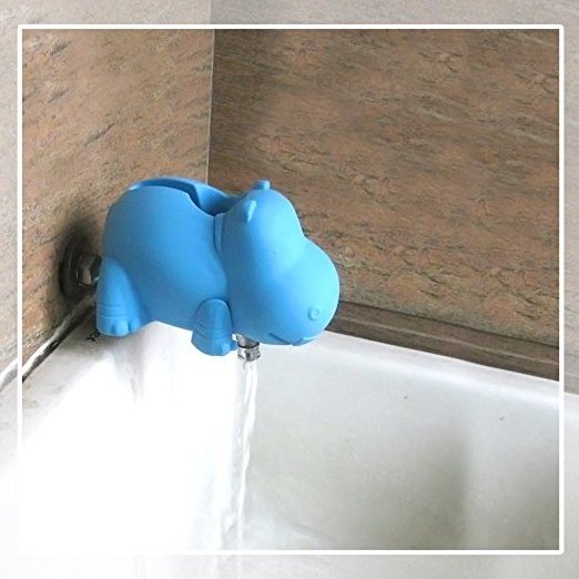 Bath Spout Cover, Children's Faucet Extender, Baby Covers Baby Bathroom Tub Protects for Kids