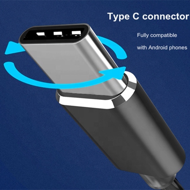 Packs Visible Luminous EL Light Flowing type c Charging Cable Running Flash High Speed Data Sync Transmit Line for phone