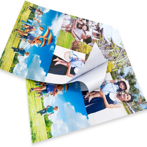 Self Adhesive White Double Side Self Adhesive A4 Photo Paper PET Sheet For Photo Book Making