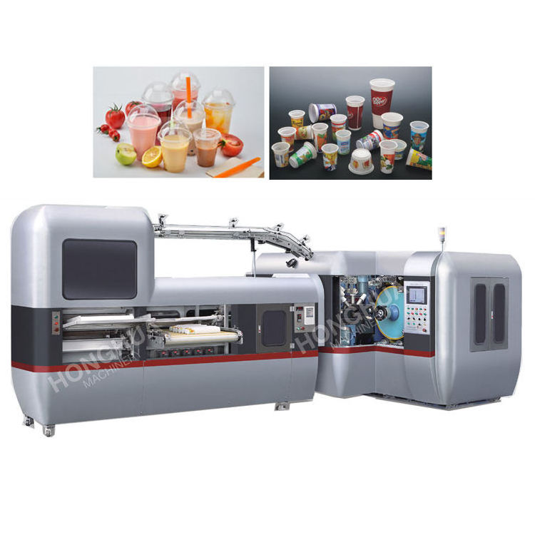 Disposable Printer Milk Tea Automatic Plastic Cup Printing Machine Curved Surface Offset Printing Machine